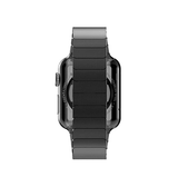 Apple Watch 38mm | Apple Watch (38/40/SE/41/42mm) - NX-Tech™ Raptor Stål Rem - Sort - DELUXECOVERS.DK