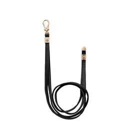 Tilbehør | SULADA® | Long Style Læder Strop til Mobil & iPhone - Sort - DELUXECOVERS.DK