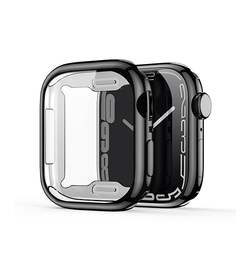 Apple Watch Cover | Apple Watch (38/40/42/44mm) - DeLX™ 360° M-Plating Cover - Sort - DELUXECOVERS.DK