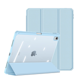 iPad 10.9" (2022) | iPad 11" (2025) / iPad 10.9" (2022) - Dux Ducis™ Mesh Design Trifold Cover - Blå - DELUXECOVERS.DK