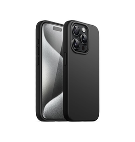 iPhone 14 Pro | iPhone 14 Pro - Deluxe™ Soft Touch Silikone Cover - Sort - DELUXECOVERS.DK