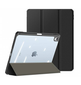 iPad 10.9" (2022) | iPad 11" (2025) / iPad 10.9" (2022) - Dux Ducis™ Mesh Design Trifold Cover - Sort - DELUXECOVERS.DK