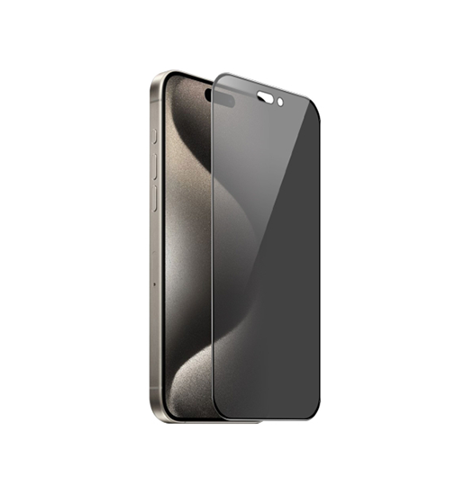 iPhone Beskyttelsesglas | iPhone 15 - ENKAY™ Privacy Beskyttelsesglas m. Nem Installation - DELUXECOVERS.DK