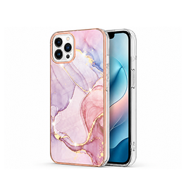 iPhone 15 Pro Max | iPhone 15 Pro Max - Deluxe™ Marble Silikone Cover - Rosa - DELUXECOVERS.DK