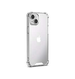 iPhone 15 Plus | iPhone 15 Plus - ENKAY™ Silent Stødsikker Silikone Cover - Klar - DELUXECOVERS.DK