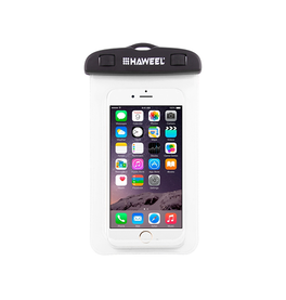iPhone 15 Pro | iPhone 15 Pro - HAWEEL™ Vandtæt Mobilpose til iPhone/Android - Transparent - DELUXECOVERS.DK