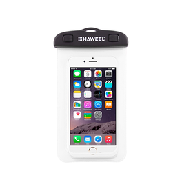 iPhone 15 Plus | iPhone 15 Plus - HAWEEL™ Vandtæt Mobilpose til iPhone/Android - Transparent - DELUXECOVERS.DK