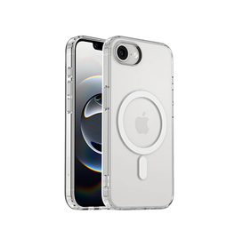 iPhone 16e | <AAA>iPhone 16e - DeLX™ MagSafe Silikone Cover - Gennemsigtig - DELUXECOVERS.DK