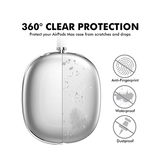 AirPods Max | AirPods Max | Premium Silikone Cover - Gennemsigtig - DELUXECOVERS.DK
