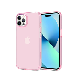 iPhone 14 Pro Max | iPhone 14 Pro Max - Ballet™ Crystal Silikone Bagside Cover - Pink - DELUXECOVERS.DK