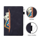 iPad Air 6 13" 2024 | iPad Air 13" (2024/2025/2026) - Ember™ Cover/Etui m. Kickstand & Pencil Holder - Sort - DELUXECOVERS.DK