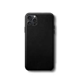 iPhone 12 Pro Max | iPhone 12 Pro Max - SuperiorFlex Læder Bag Cover - Sort - DELUXECOVERS.DK