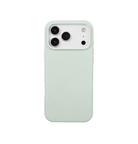 iPhone 17 Pro | iPhone 17 Pro - DeLX™ Pastel Silikone Cover - Moss Green - DELUXECOVERS.DK