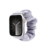 Apple Watch (38/40/SE/41mm) - Scrunchie Velour Dame Armbånd - Lavendel