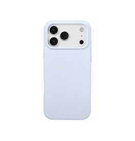 iPhone 17 Pro Max | iPhone 17 Pro Max - DeLX™ Pastel Silikone Cover - Cloudy Blue - DELUXECOVERS.DK