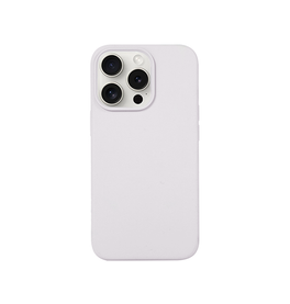 iPhone 13 Pro | iPhone 13 Pro - DeLX™ Pastel Silikone Cover - Hvid/Lysegrå - DELUXECOVERS.DK