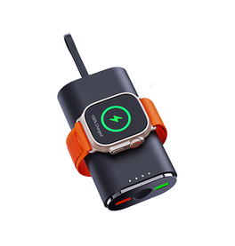 Powerbank | Apple Watch | Trådløs magnetisk oplader / Powerbank - 5000mAh - DELUXECOVERS.DK