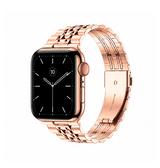 Apple Watch 38-42mm | Apple Watch (38/40/SE/41/42mm) - Butterfly Stål Urlænke - Rose - DELUXECOVERS.DK