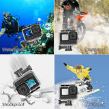 Action Kamera | GoPro Vandtæt Beskyttelseshus - 60m - PULUZ™ - DELUXECOVERS.DK