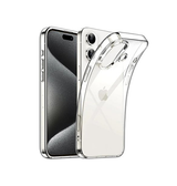 iPhone 16 | iPhone 16 - DeLX™ Ultra Silikone Cover - Gennemsigtig - DELUXECOVERS.DK
