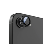 iPhone Beskyttelsesglas | iPhone 17e / 16e - NTJO™ 9H Kamera Linse Beskyttelsesglas - Sort - DELUXECOVERS.DK