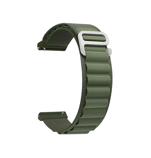 Samsung Galaxy Watch FE | Samsung Galaxy Watch FE (40mm) - L'Empiri™ Trail-X Nylon Loop - Grøn - DELUXECOVERS.DK