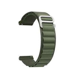 Samsung Galaxy Watch 5 Pro | Samsung Galaxy Watch 5 Pro - L'Empiri™ Nylon Shift Rem - Grøn - DELUXECOVERS.DK