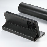 iPhone 16 Pro | iPhone 16 Pro - Suteni® Oil Wax Lædercover - Sort - DELUXECOVERS.DK