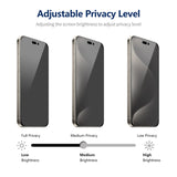 iPhone Beskyttelsesglas | <AAA>iPhone 14 Pro Max - ENKAY™ Privacy Beskyttelsesglas m. Nem Installation - DELUXECOVERS.DK