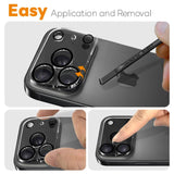 iPhone Beskyttelsesglas | iPhone 17 Pro Max - NTJO™ 9H Kamera Linse Beskyttelsesglas - Transparent - DELUXECOVERS.DK