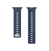 Apple Watch 38-42mm | Apple Watch (38/40/SE/41/42mm) - Magnetisk Silikonerem - Mørkeblå - DELUXECOVERS.DK