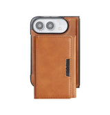 iPhone Fold – Kalebol™ MagSafe Tri-Fold Cover – Brun