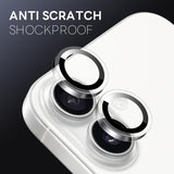 iPhone Beskyttelsesglas | iPhone 16 Plus - NTJO™ 9H Kamera Linse Beskyttelsesglas - Gennemsigtig - DELUXECOVERS.DK