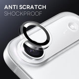 iPhone Beskyttelsesglas | iPhone 17 Air - NTJO™ 9H Kamera Linse Beskyttelsesglas - Transparent - DELUXECOVERS.DK