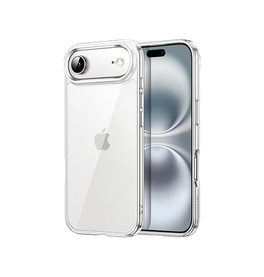 iPhone 17 Air | iPhone 17 Air - DeLX™ Ultra Silikone Cover - Gennemsigtig - DELUXECOVERS.DK