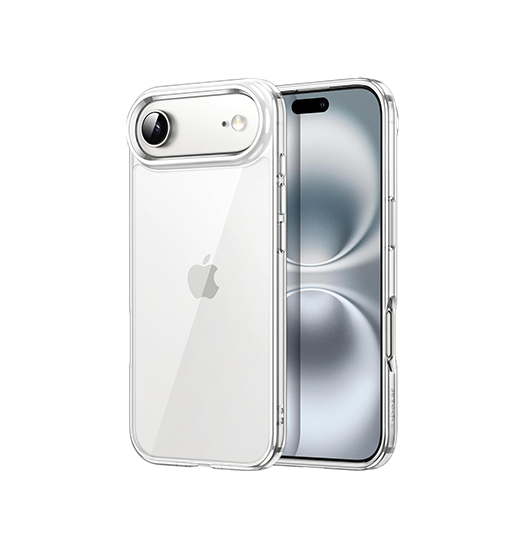 iPhone 17 Air | iPhone 17 Air - DeLX™ Ultra Silikone Cover - Gennemsigtig - DELUXECOVERS.DK