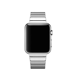 Apple Watch 38mm | Apple Watch (38/40/SE/41mm) - LUX™ Rustfri Stål Rem Armbånd - Sølv - DELUXECOVERS.DK