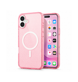 iPhone 16 | iPhone 16 - DeLX™ Glitter Silikone Cover M. MagSafe - Pink - DELUXECOVERS.DK