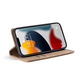 iPhone 13 Mini | iPhone 13 Mini - CaseMe™ Noble Læder Etui / Pung - Brun - DELUXECOVERS.DK