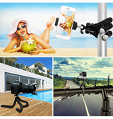 Mobil Tripod | NX-Tech™ | Fleksibel Gorilla Tripod til Mobil - Sort - DELUXECOVERS.DK