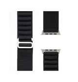 Apple Watch 42mm | Apple Watch (42/44/SE/45/46/49mm) - L'Empiri™ Trail-X Nylon Loop - Sort - DELUXECOVERS.DK