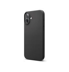 iPhone 16 | iPhone 16 - Deluxe™ Soft Touch Silikone Cover - Sort - DELUXECOVERS.DK