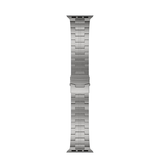 Apple Watch 38mm | Apple Watch (38/40/SE/41/42mm) - L'Empiri™ X35 Ægte Titanium Rem - Grå - DELUXECOVERS.DK