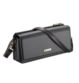 iPhone 14 Pro | iPhone 14 Pro - CaseMe™ Multifunktionel Skuldertaske - Sort - DELUXECOVERS.DK