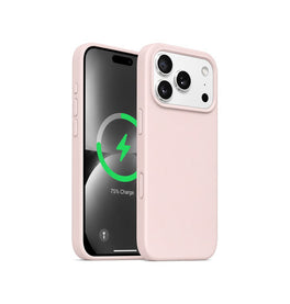 iPhone 18 Pro Max | iPhone 18 Pro Max - Deluxe™ Soft Touch Silikone Cover - MagSafe-kompatibel - Lyserød - DELUXECOVERS.DK