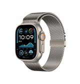 Apple Watch 42mm | Apple Watch (42/44/SE/45/46/49mm) - Milanese Umbrella Buckle Rem - Titaniumgrå - DELUXECOVERS.DK