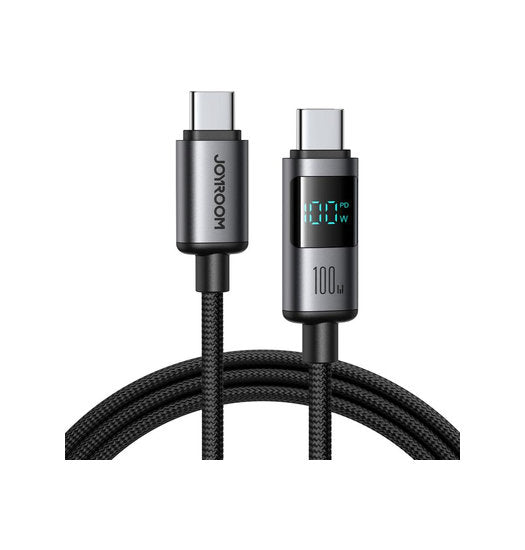 JOYROOM™ | USB-C Til USB-C - Oplade Kabel M. Digitalt Display - 100W - 2M
