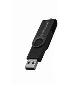 USB Nøgle | MicroDrive® | USB Nøgle (128GB) - Sort - DELUXECOVERS.DK