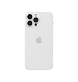 iPhone 15 Pro | iPhone 15 Pro - Ultratynd Matte Series Cover V.2.0 - Hvid/Klar - DELUXECOVERS.DK