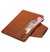 iPad 10.9" (2022) | iPad 11" (2025) / iPad 10.9" (2022) - Verona™ Multietui Ægte Læder Cover - Brun - DELUXECOVERS.DK